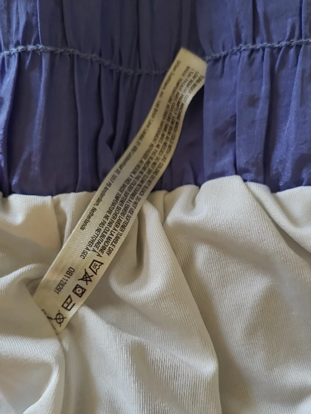 Free People Lavender Smocked-Waist Athletic Shorts - Picture 14 of 14